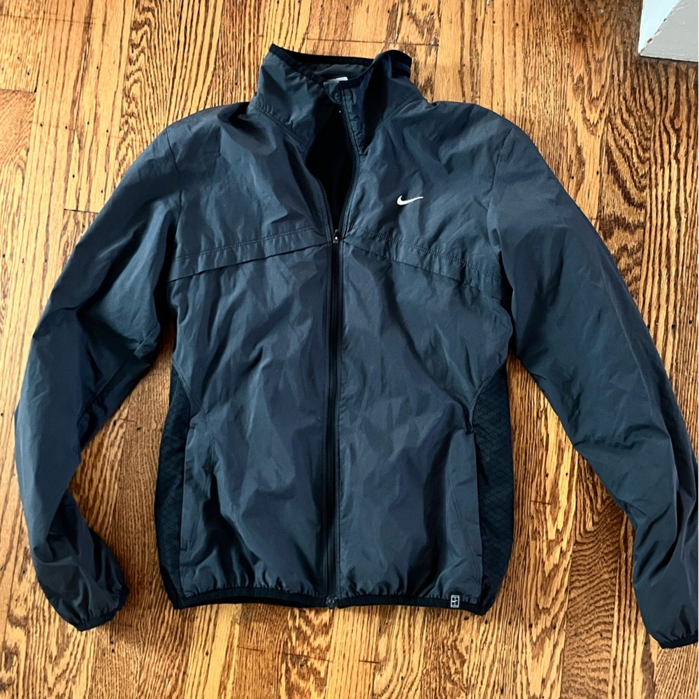 Nike Black Windbreaker Jacket